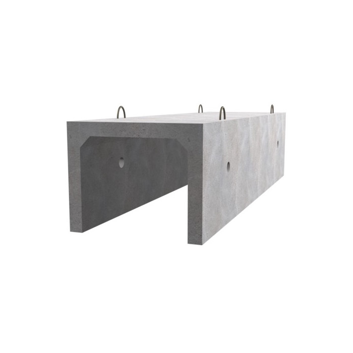 Железобетонный лоток ЛК 300.60.60-4